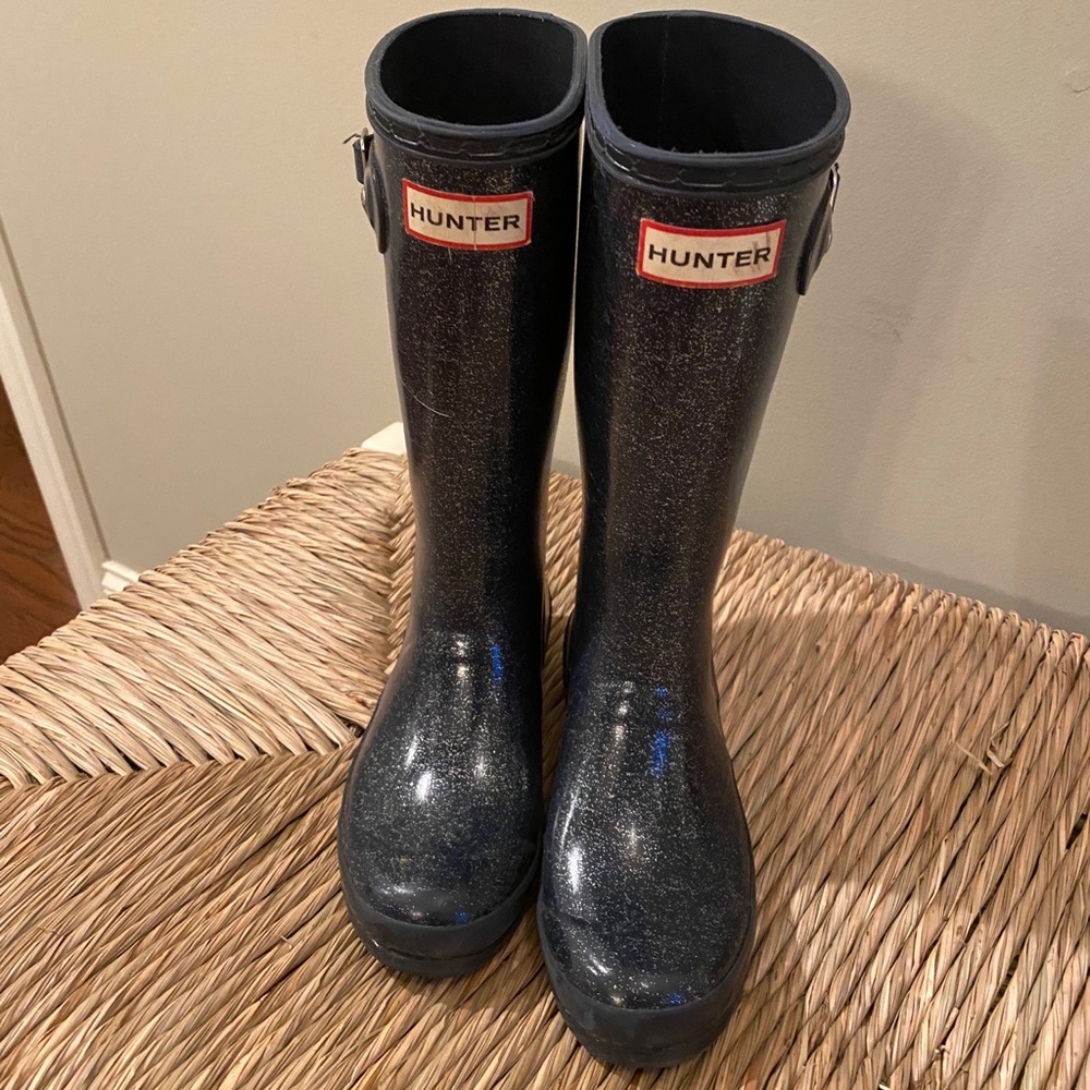 Hunter rain boots girls size 3